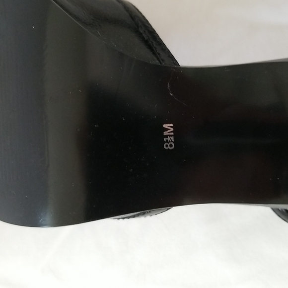 NINE & C0 Black High Heel Shoe 8.5 - Picture 5 of 9